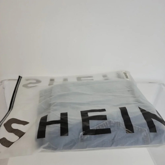 Shein Colorblock Men's Straight Leg Jeans - Picture 7 of 7